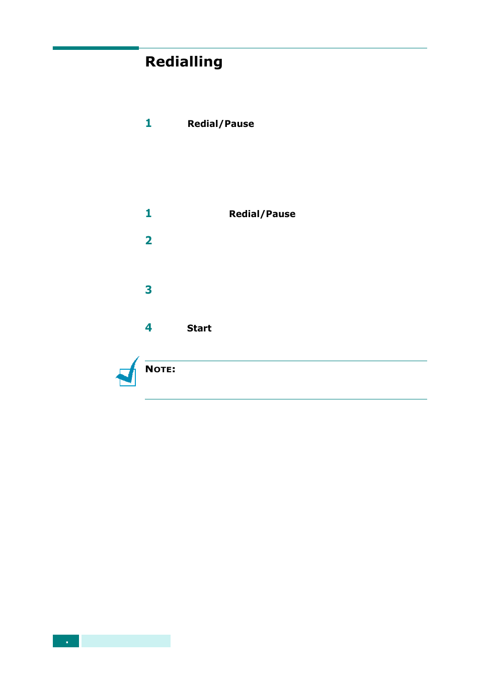Redialling | Samsung SCX-6320F User Manual | Page 274 / 330