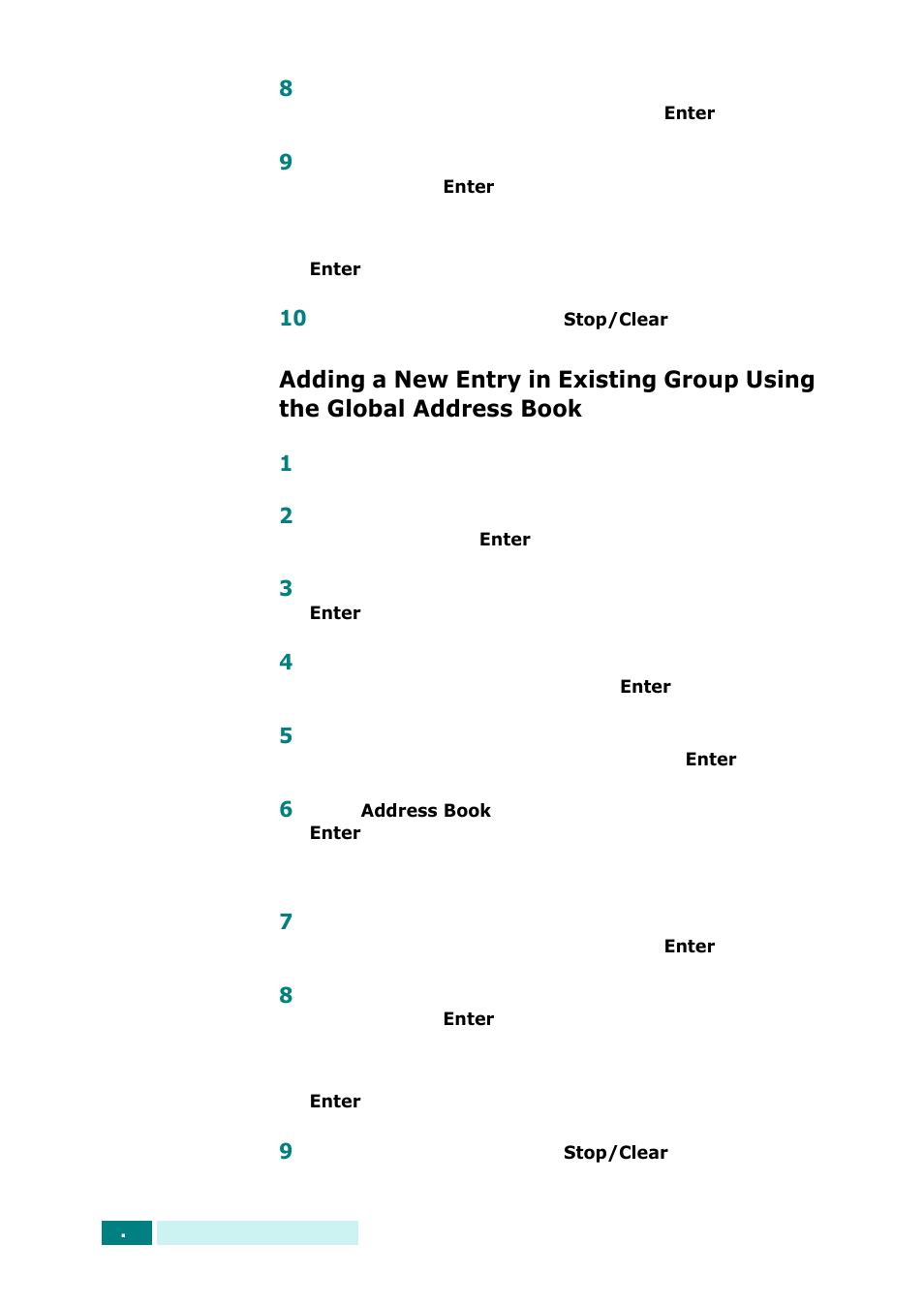 Address book | Samsung SCX-6320F User Manual | Page 316 / 330