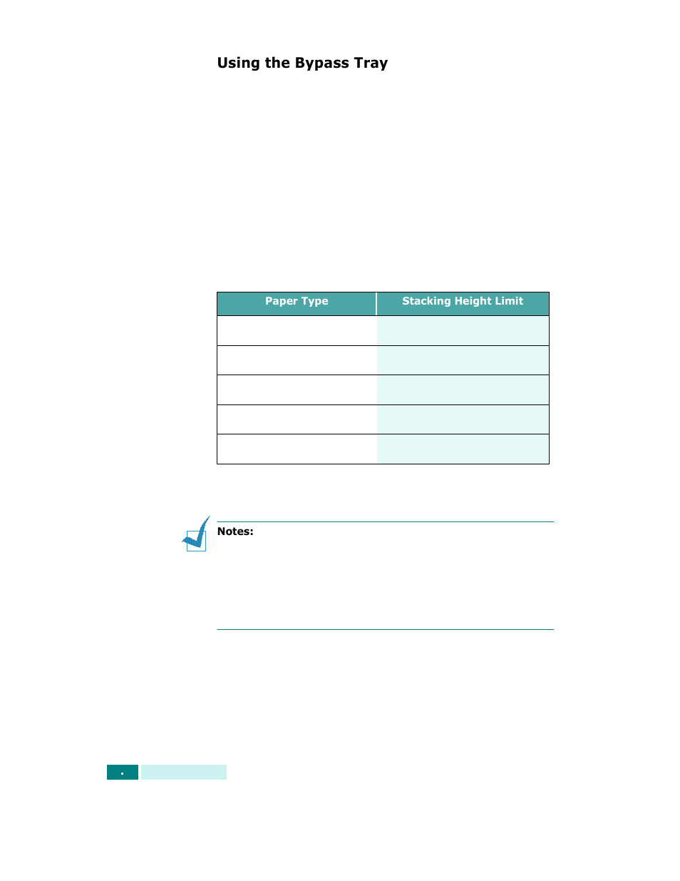 Using the bypass tray | Samsung SCX-6320F User Manual | Page 59 / 330