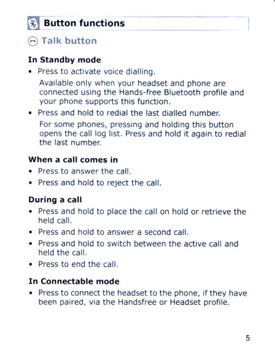 Samsung SBH170 User Manual | Page 5 / 24