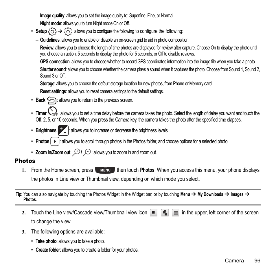 Photos | Samsung 07202010 User Manual | Page 103 / 154