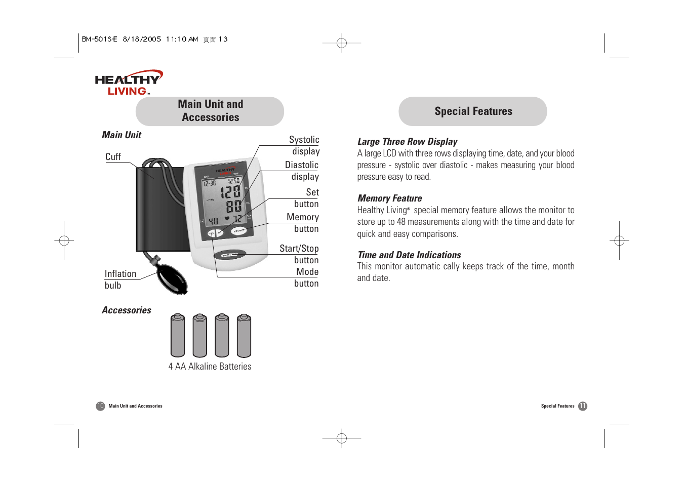 Samsung BM-501S User Manual | Page 7 / 32