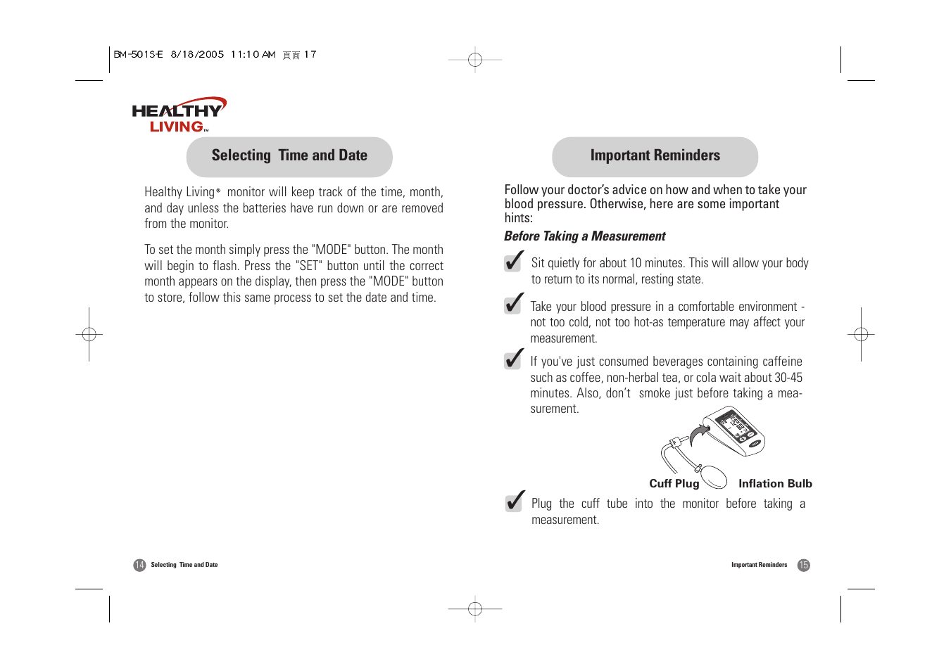 Samsung BM-501S User Manual | Page 9 / 32