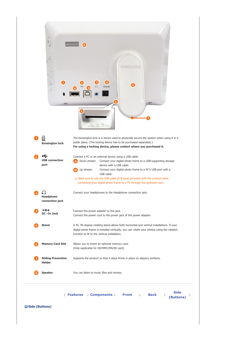 Samsung SAMTRON 72V User Manual | Page 9 / 38