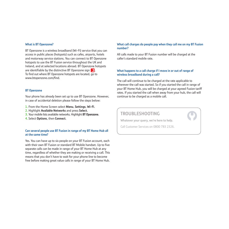 Troubleshooting | Samsung BT FUSION P200 User Manual | Page 13 / 24