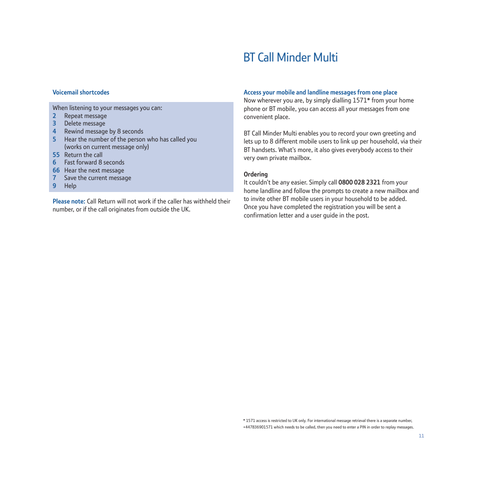 Bt call minder multi | Samsung BT FUSION P200 User Manual | Page 15 / 24