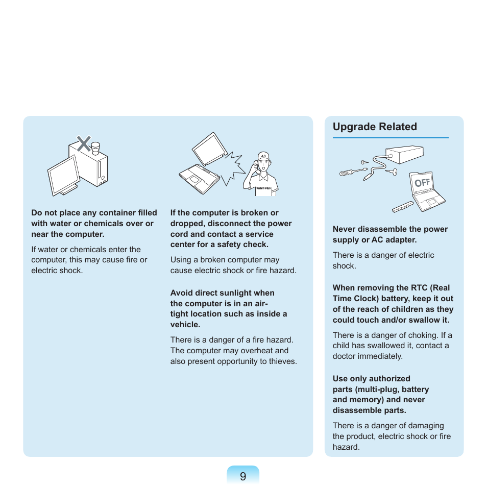 Upgrade related | Samsung R70 User Manual | Page 10 / 196