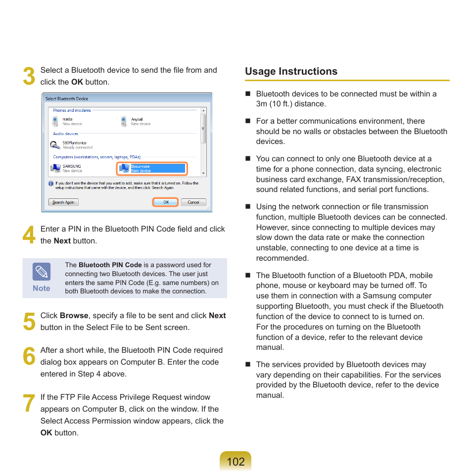 Samsung R70 User Manual | Page 103 / 196