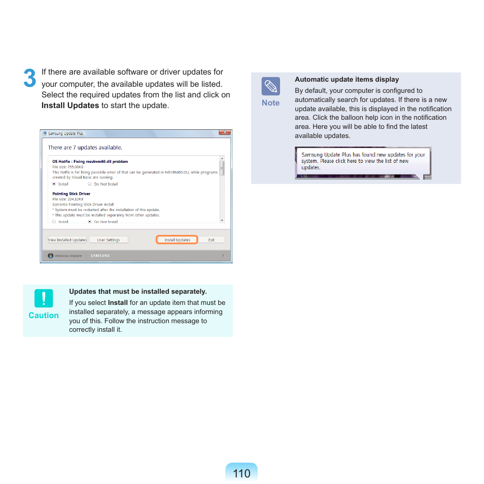 Samsung R70 User Manual | Page 111 / 196