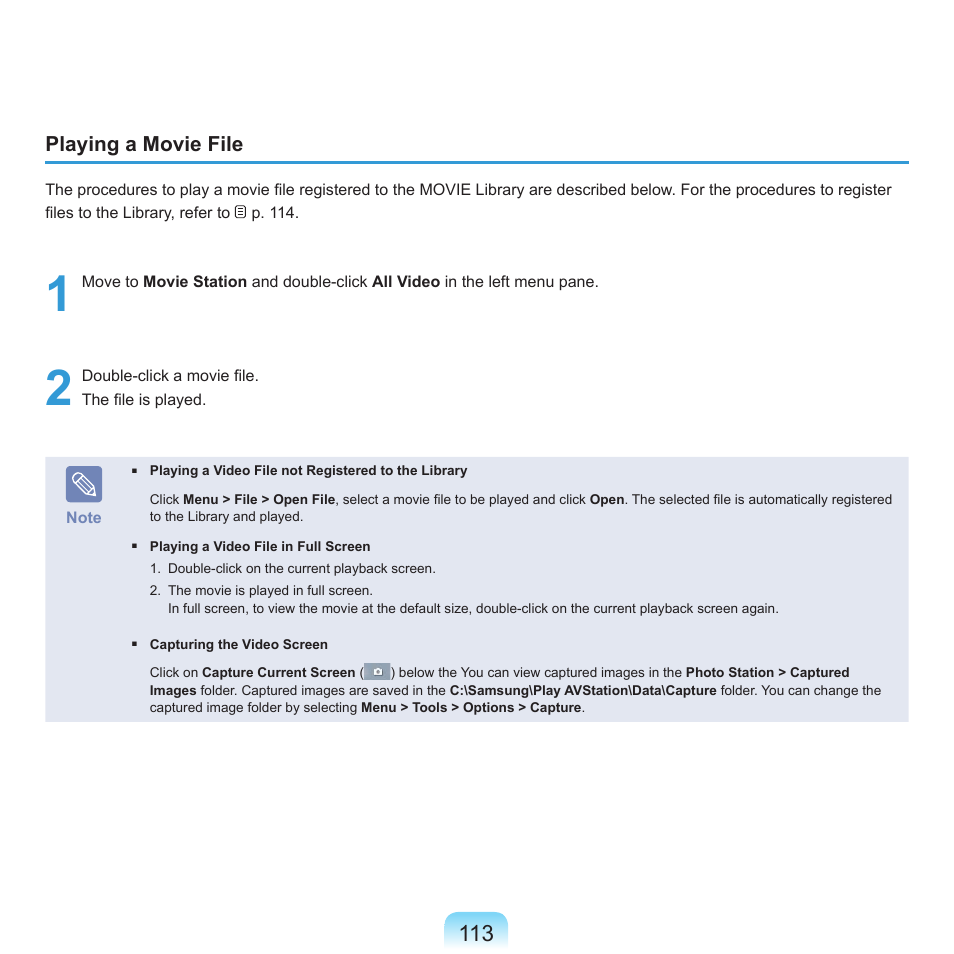 Samsung R70 User Manual | Page 114 / 196