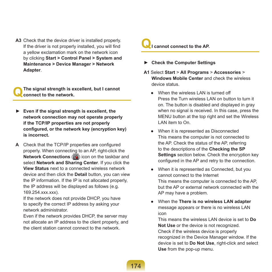 Samsung R70 User Manual | Page 175 / 196