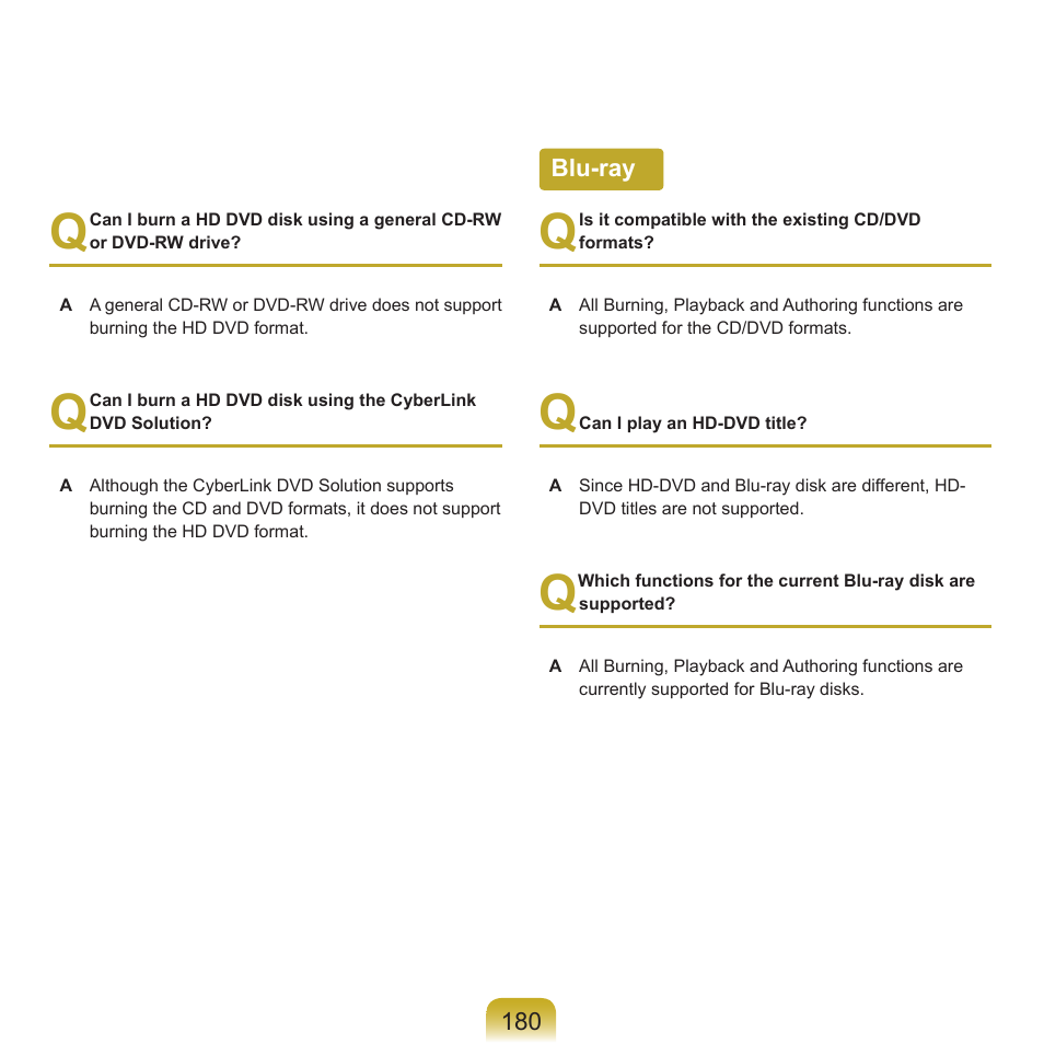 Blu-ray | Samsung R70 User Manual | Page 181 / 196