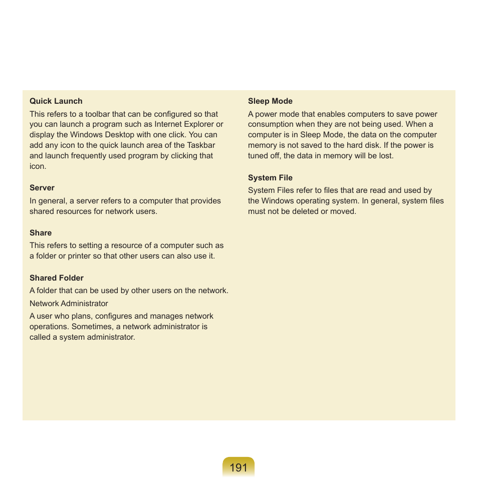 Samsung R70 User Manual | Page 192 / 196