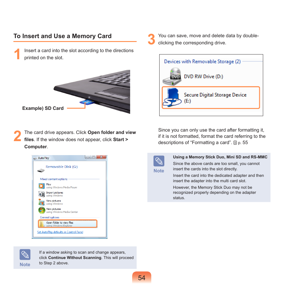 Samsung R70 User Manual | Page 55 / 196