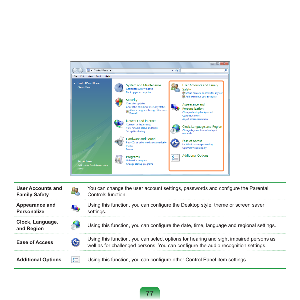 Samsung R70 User Manual | Page 78 / 196