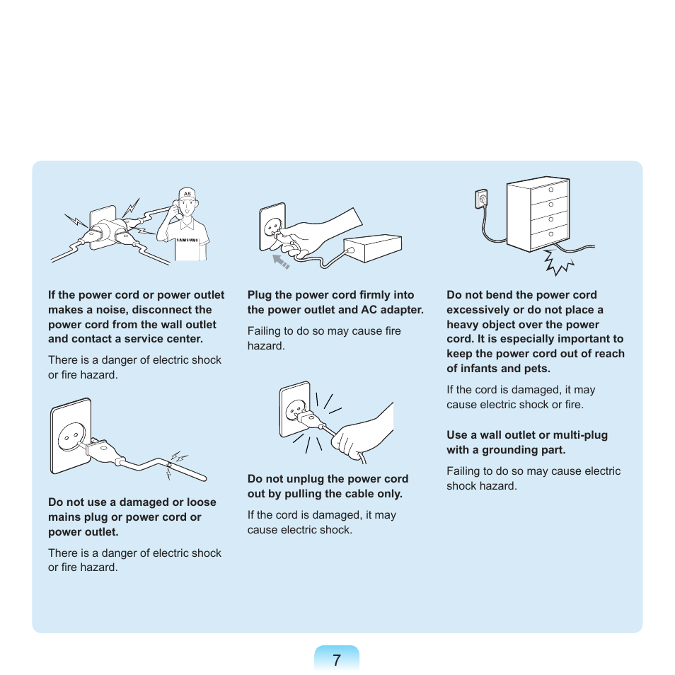Samsung R70 User Manual | Page 8 / 196