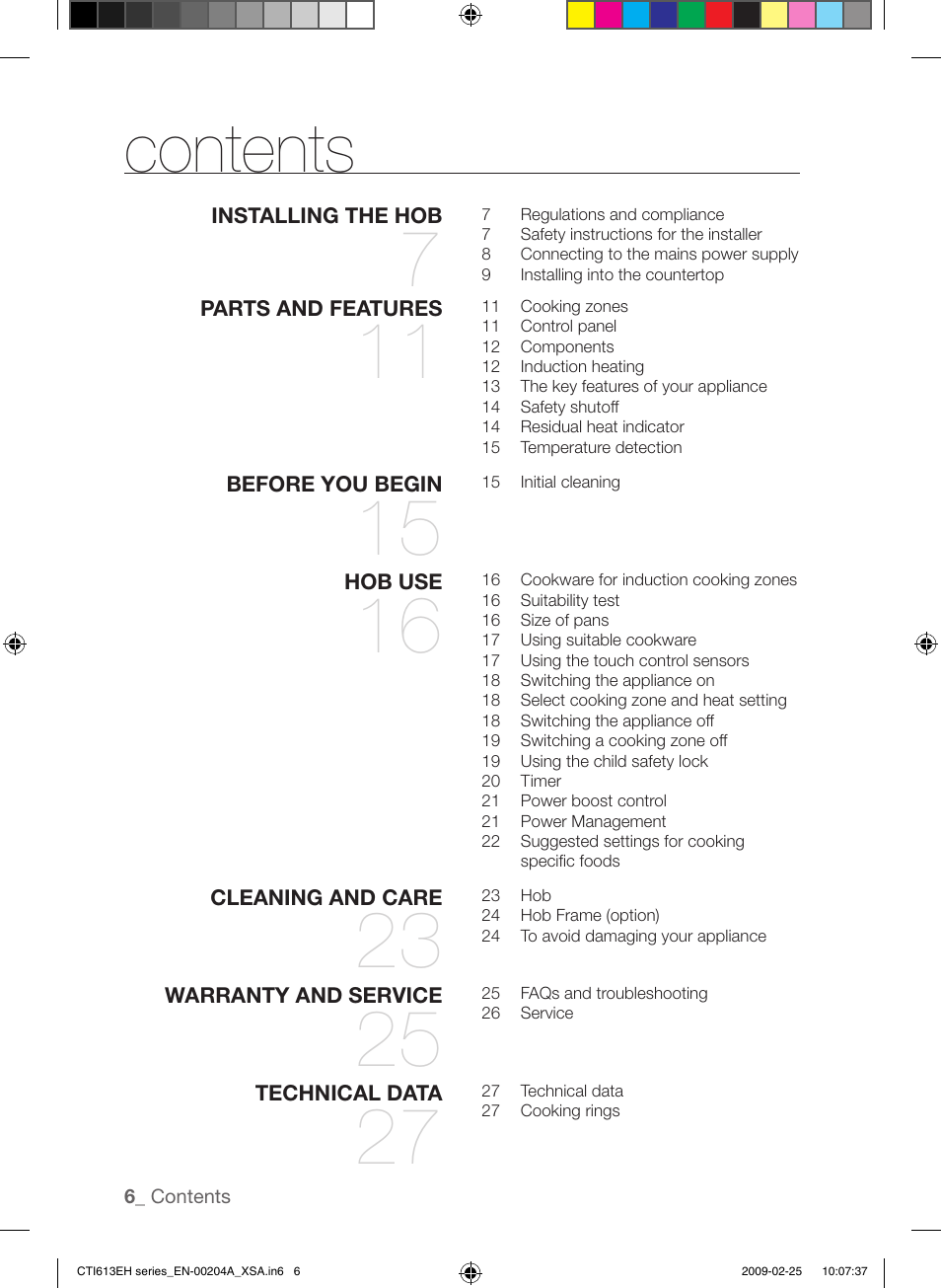 Samsung CTI613EH User Manual | Page 6 / 28