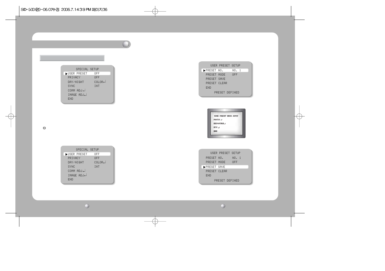 Operating your camera | Samsung SID-500 User Manual | Page 19 / 24