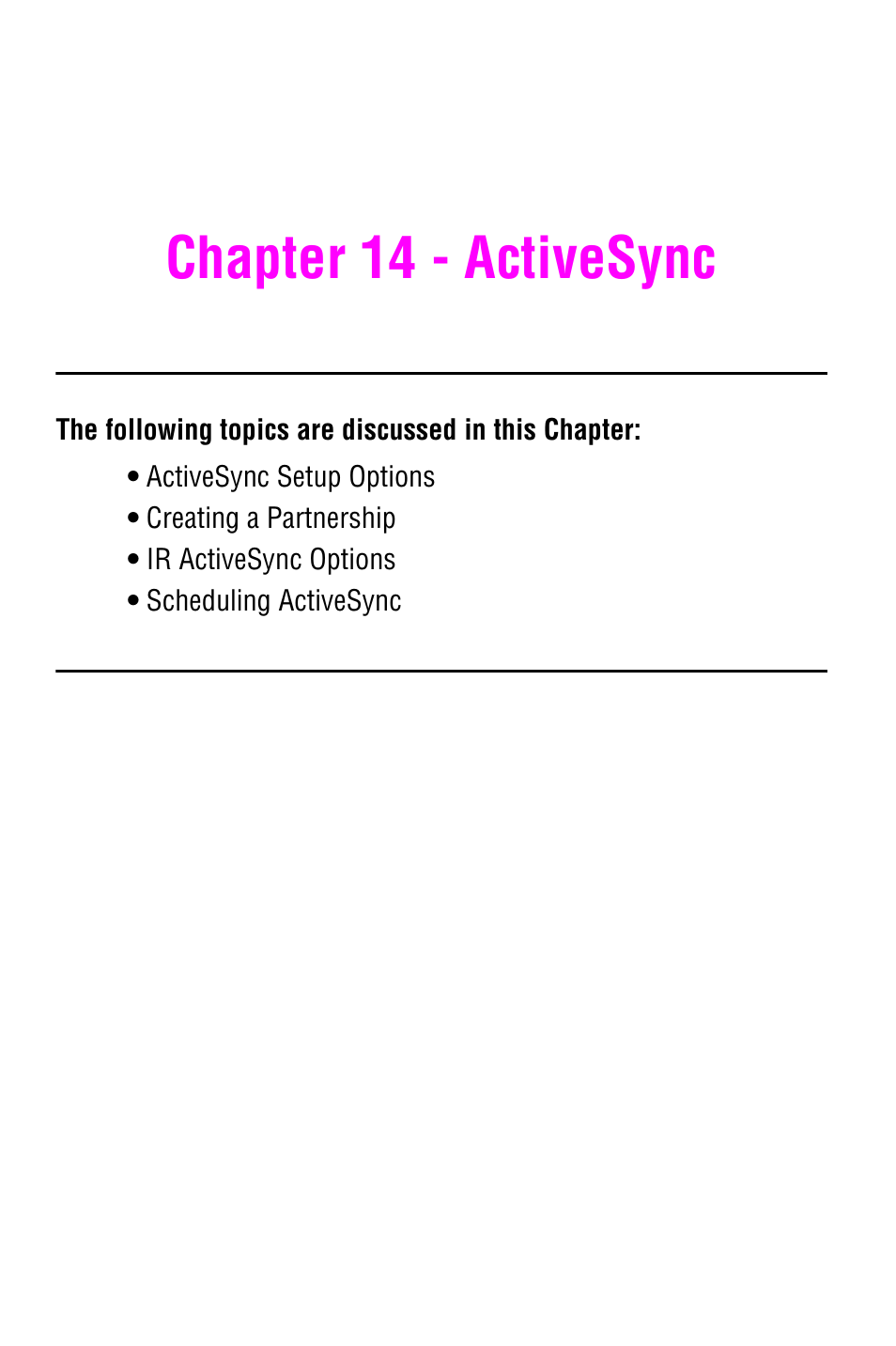 Chapter 14 - activesync | Samsung SCH-i700 Series User Manual | Page 117 / 194