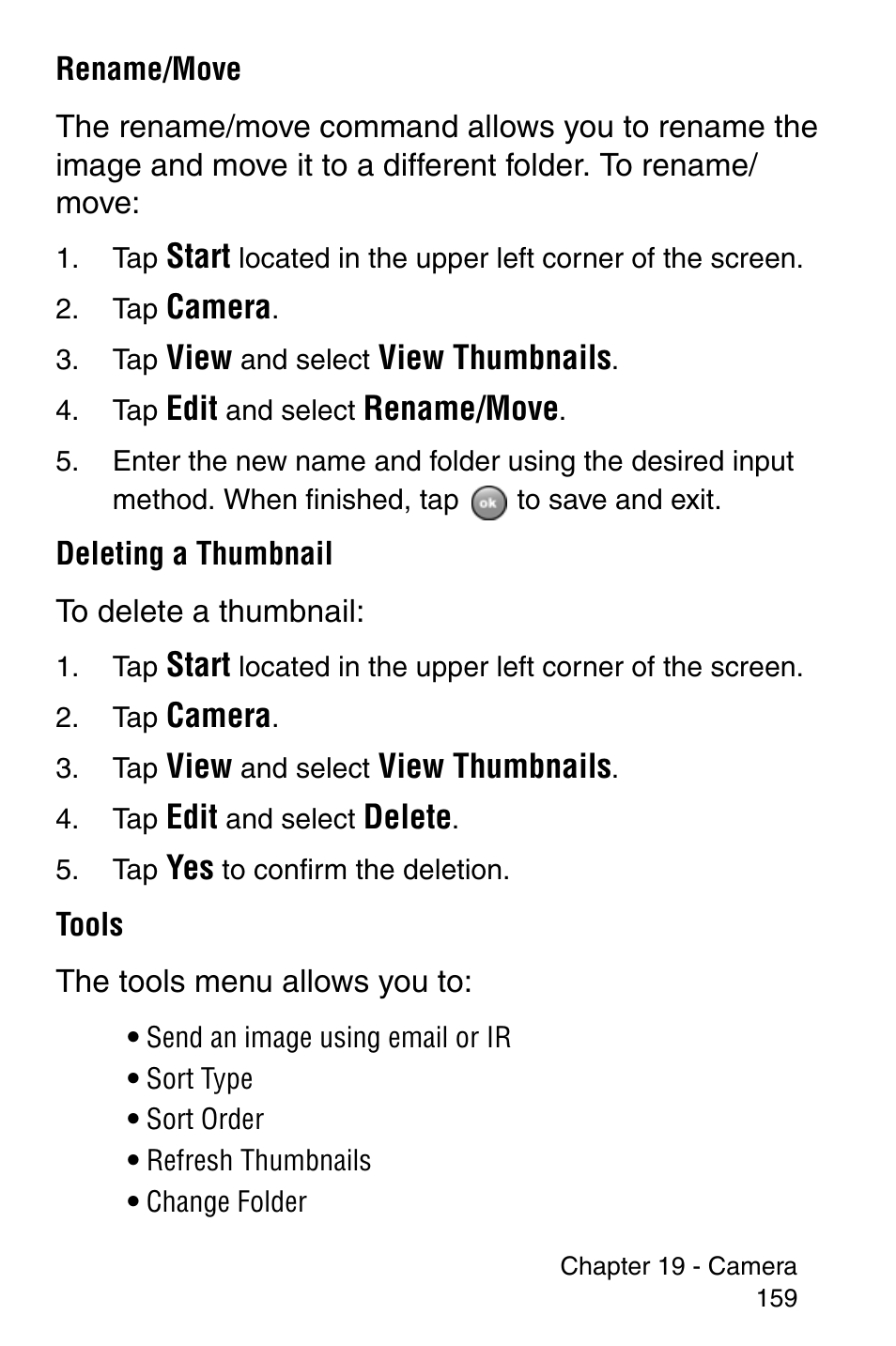 Samsung SCH-i700 Series User Manual | Page 159 / 194