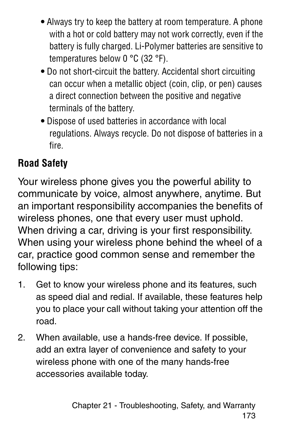 Samsung SCH-i700 Series User Manual | Page 173 / 194