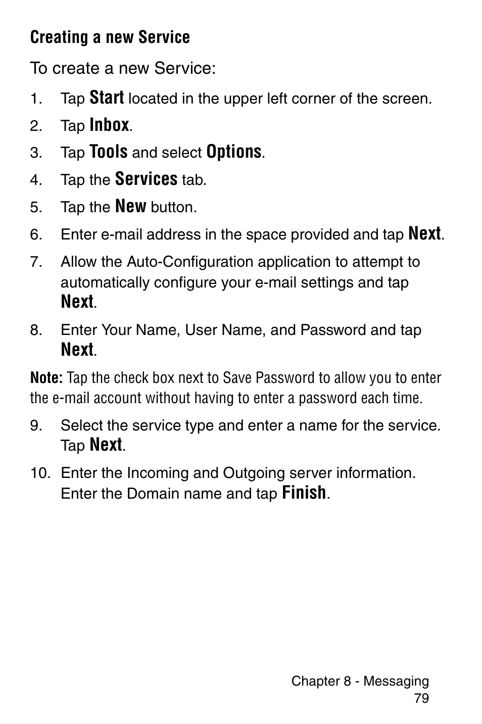Samsung SCH-i700 Series User Manual | Page 79 / 194