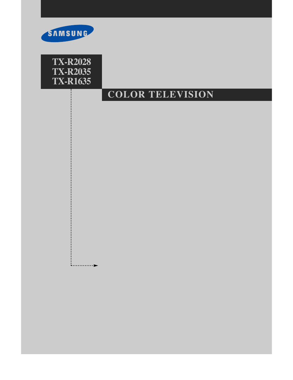 Samsung DynaFlat TX R1635 User Manual | 48 pages