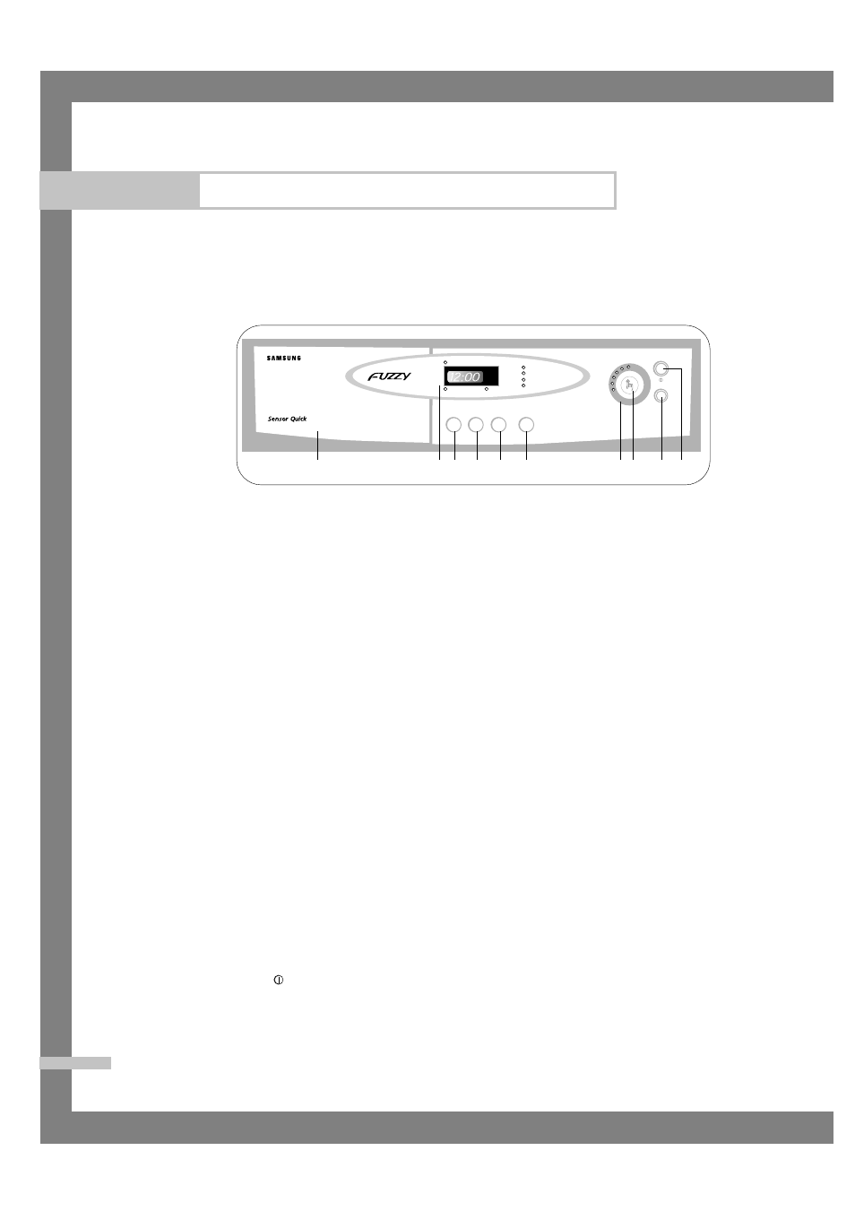 Washing a load of laundry, Overview of the control panel, Prewash+wash+rinse+spin | Spin, Rinse(1 time)+spin, Rinse(2 times)+spin, Rinse(3 times)+spin | Samsung SWF-P10 User Manual | Page 8 / 24
