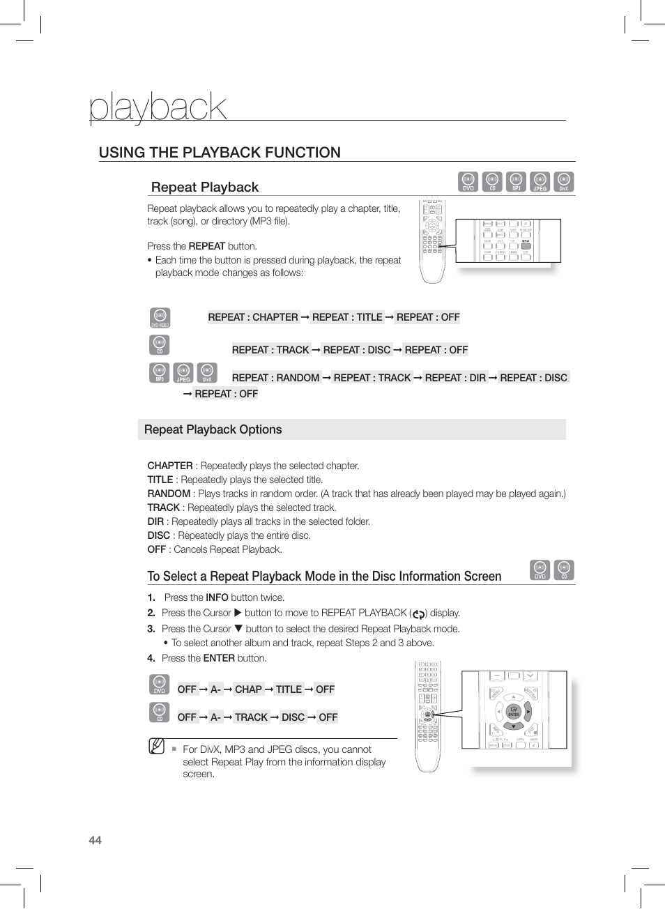 Playback, Dbagd | Samsung AH68-02166R User Manual | Page 44 / 78