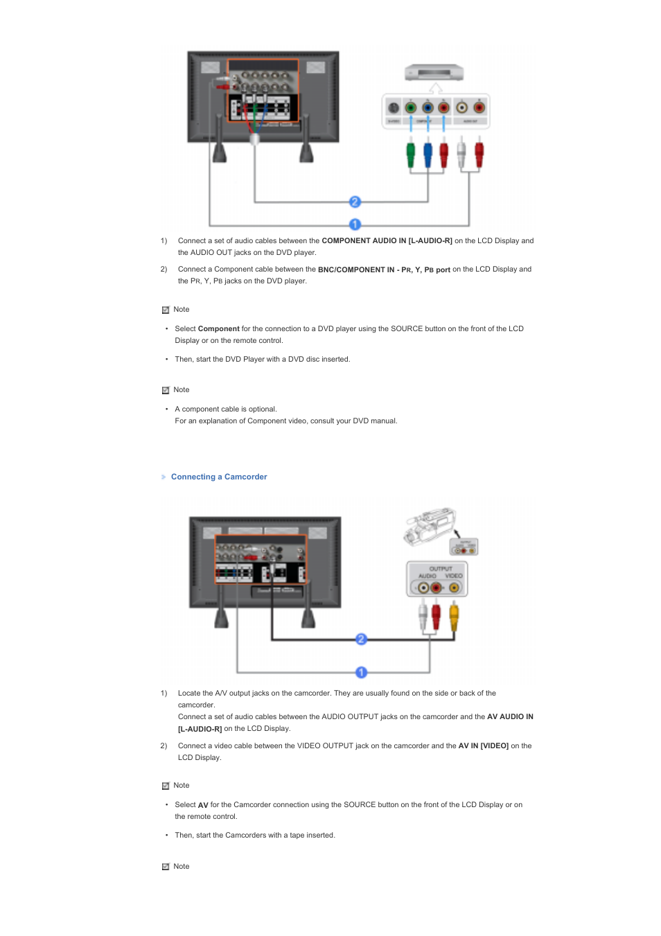 Samsung 700DXn User Manual | Page 12 / 20