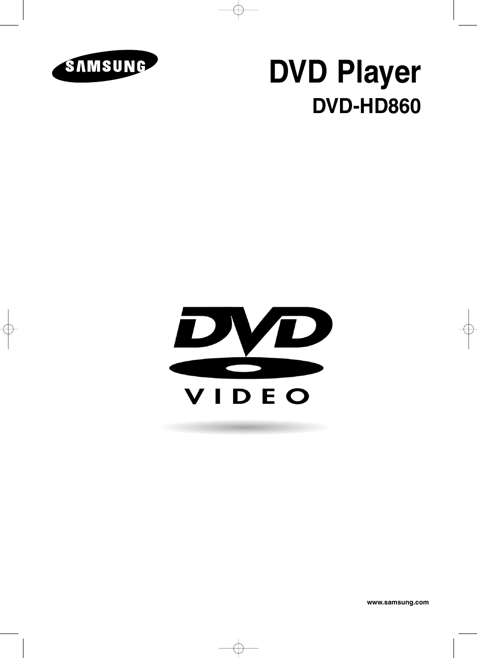 Samsung DVD-HD860 User Manual | 64 pages