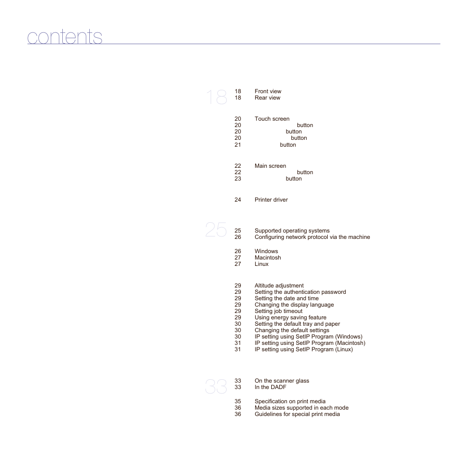 Samsung SCX-6545N Series User Manual | Page 12 / 190