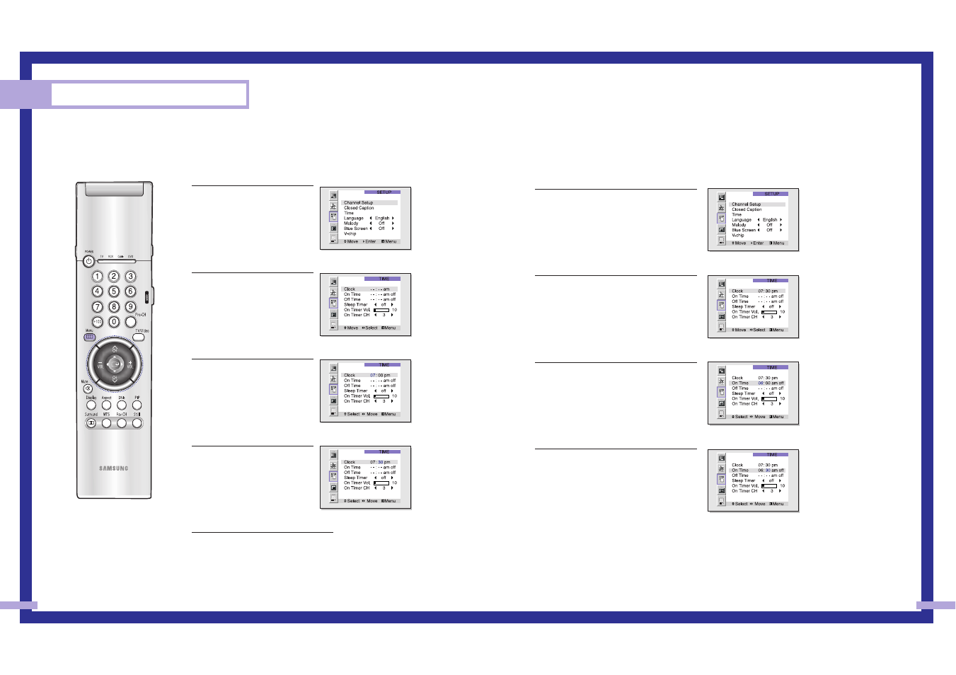 Operation | Samsung Tantus HLM 437W User Manual | Page 22 / 46