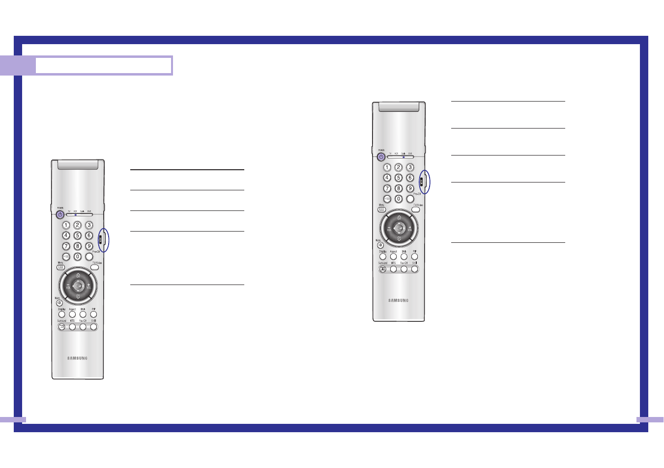 Special features, Setting up your remote control | Samsung Tantus HLM 437W User Manual | Page 25 / 46