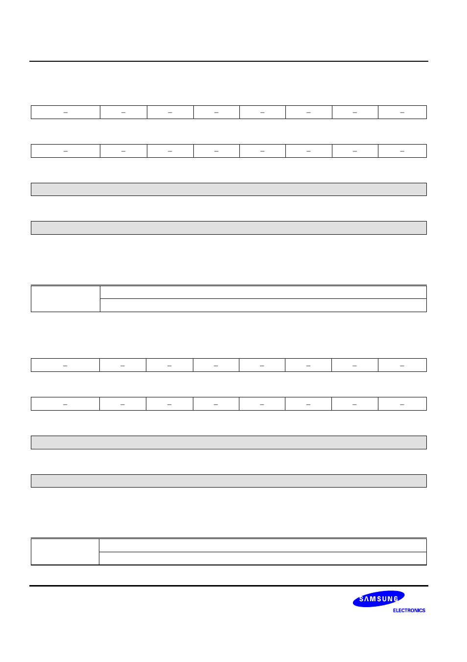 Bit adc start compare register of rising 0, Bit adc start compare register of falling 0 | Samsung S3F401F User Manual | Page 121 / 280