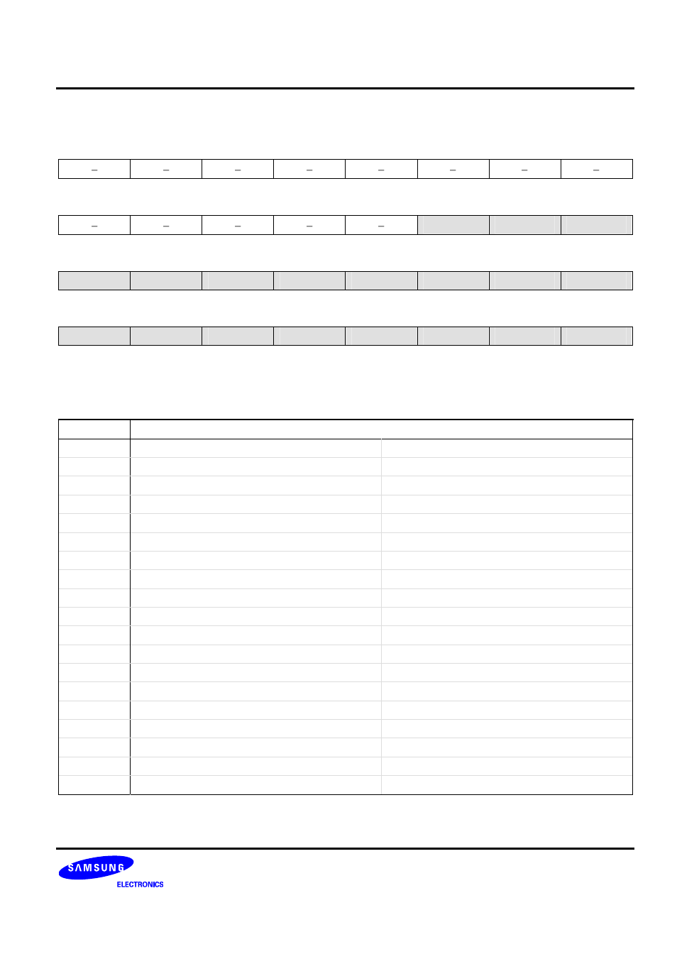 Port0 pull-up control register | Samsung S3F401F User Manual | Page 166 / 280