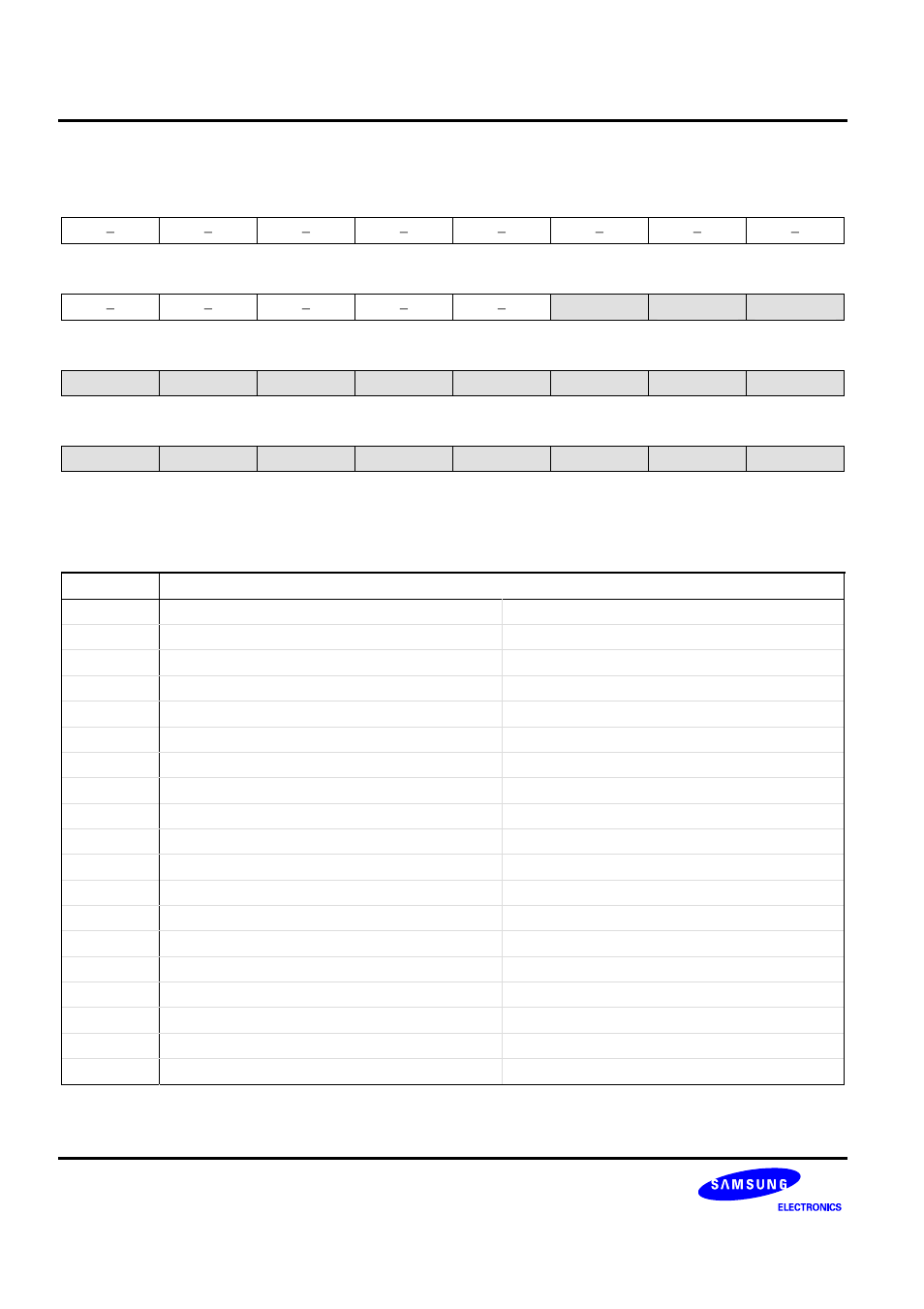 Port0 open-drain control register | Samsung S3F401F User Manual | Page 169 / 280