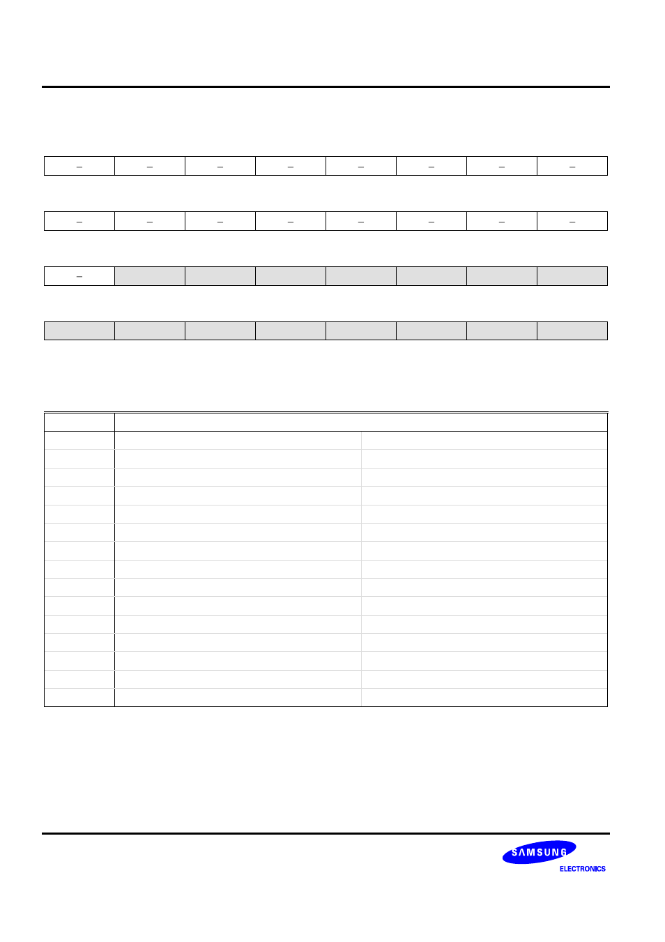 Port2 open-drain control register | Samsung S3F401F User Manual | Page 171 / 280