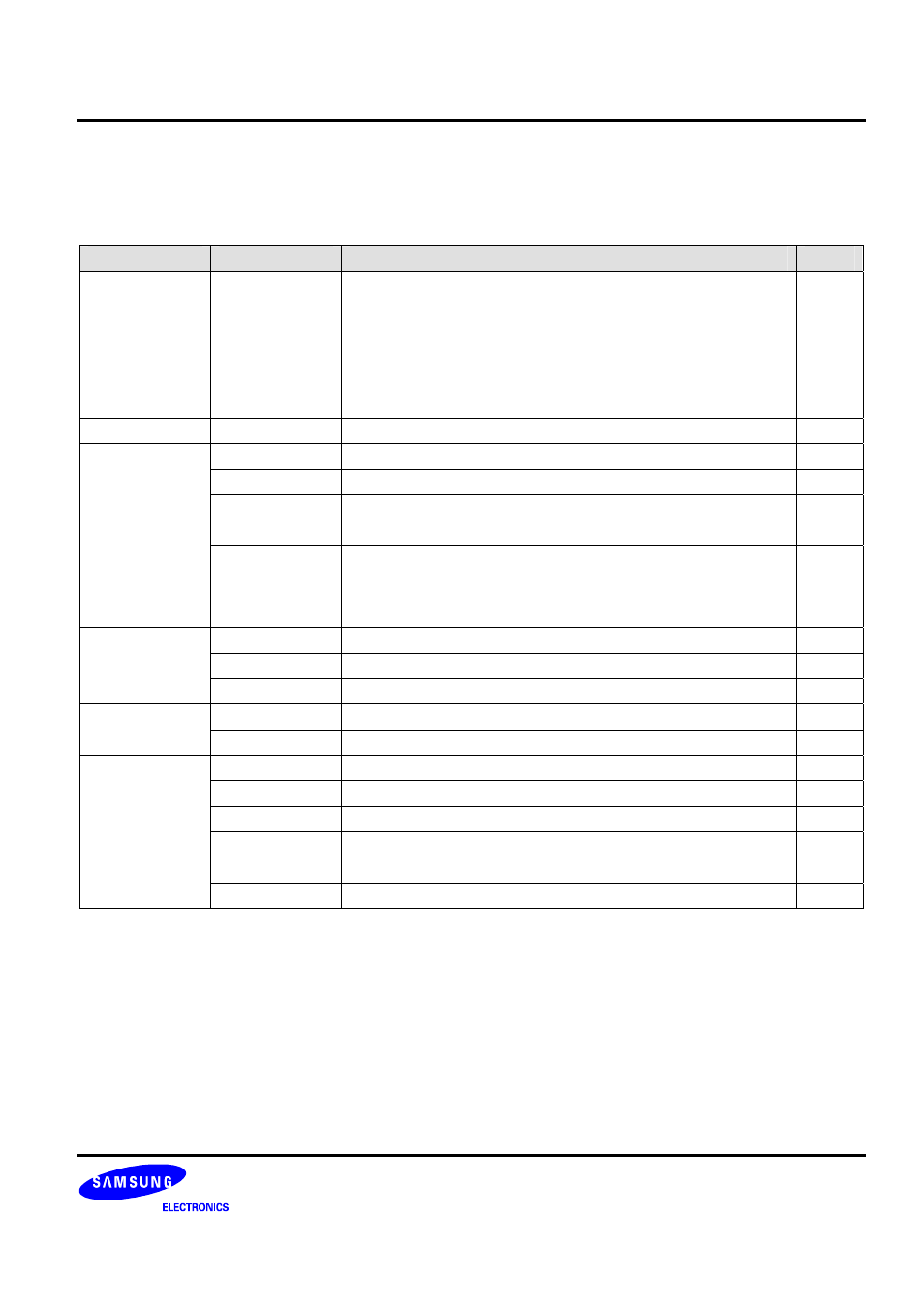 Pin descriptions | Samsung S3F401F User Manual | Page 23 / 280