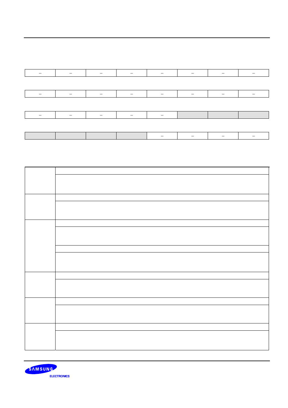 Uart interrupt mask set/clear register | Samsung S3F401F User Manual | Page 267 / 280