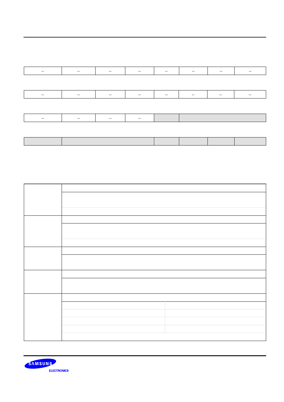 Encoder counter control register 0 | Samsung S3F401F User Manual | Page 53 / 280