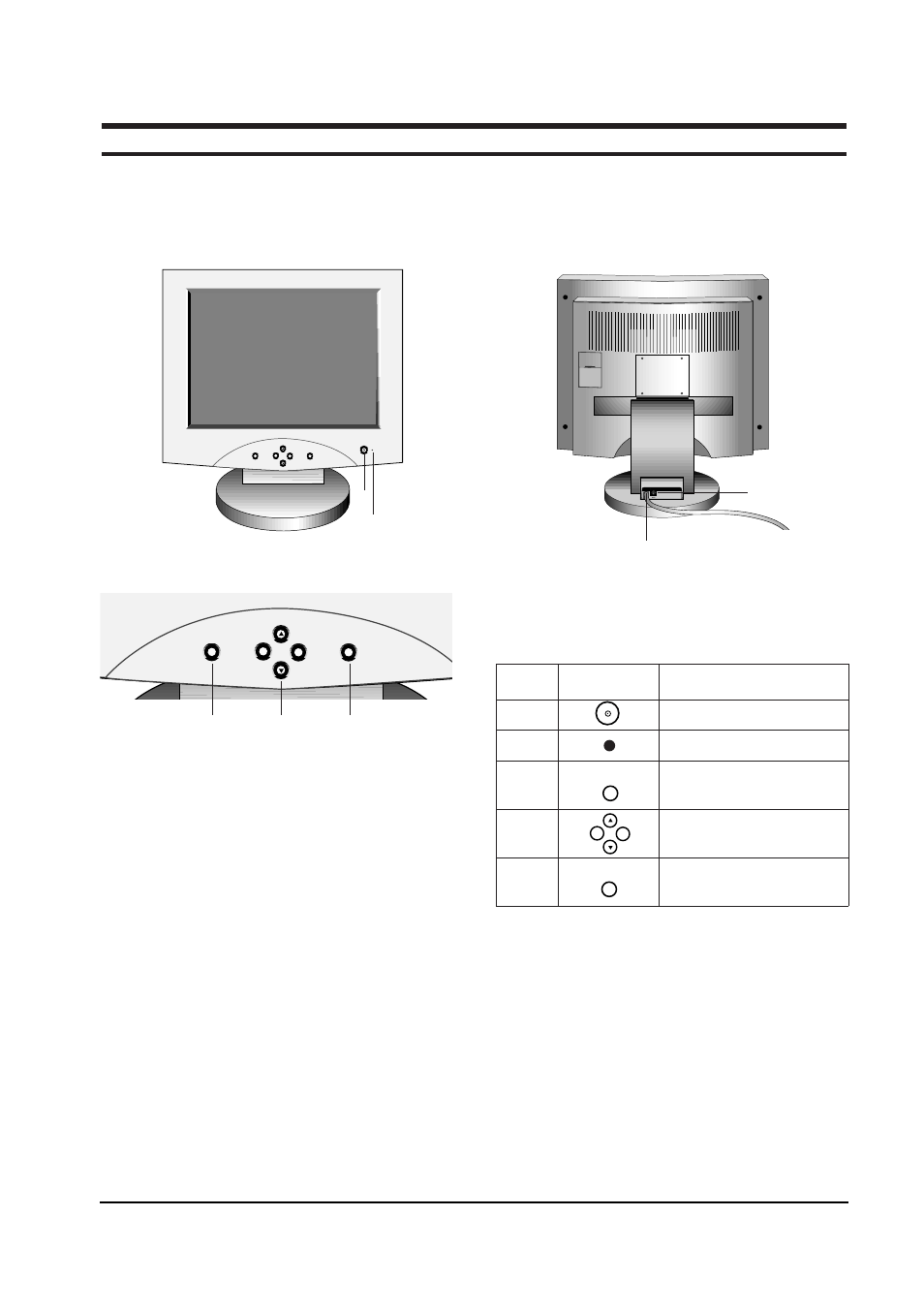 4 operating instructions, 1 control and connectors | Samsung 330TFT User Manual | Page 11 / 52