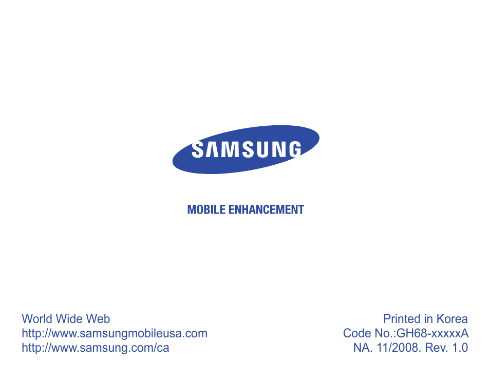 Samsung WEP750 User Manual | 19 pages