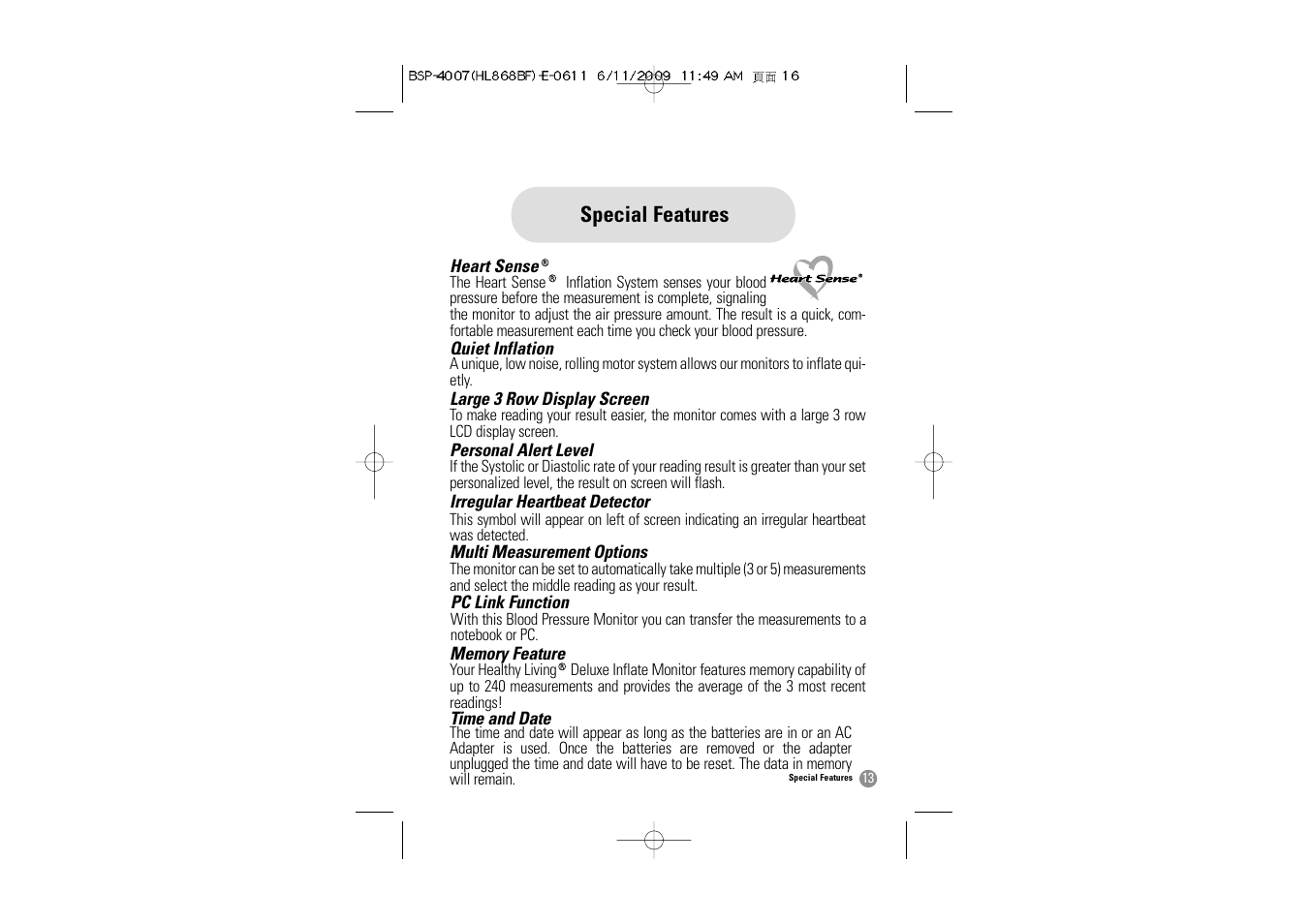 Samsung BSP-4007 User Manual | Page 14 / 66