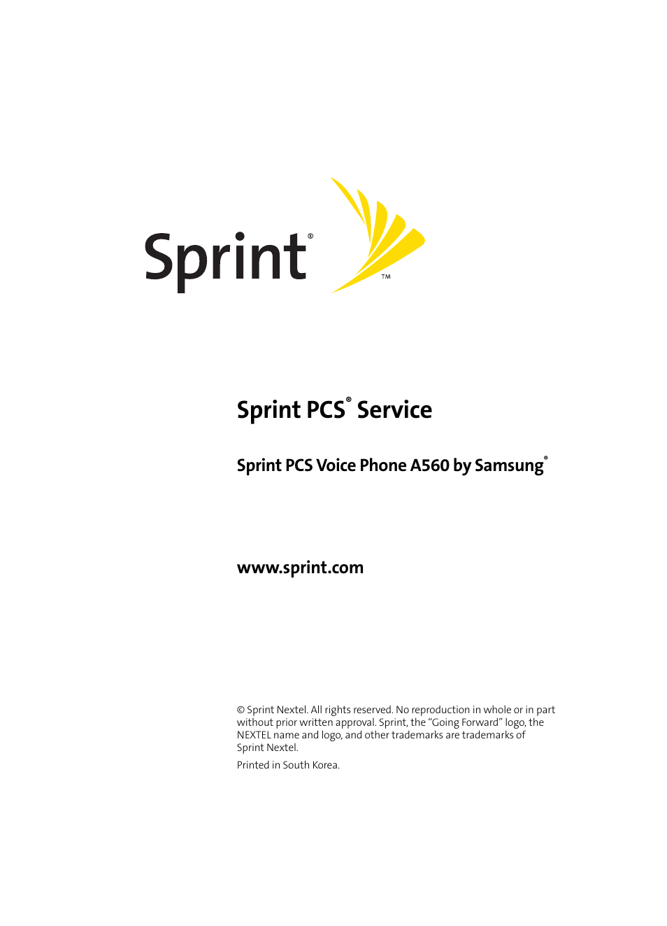 Samsung A560 User Manual | 179 pages