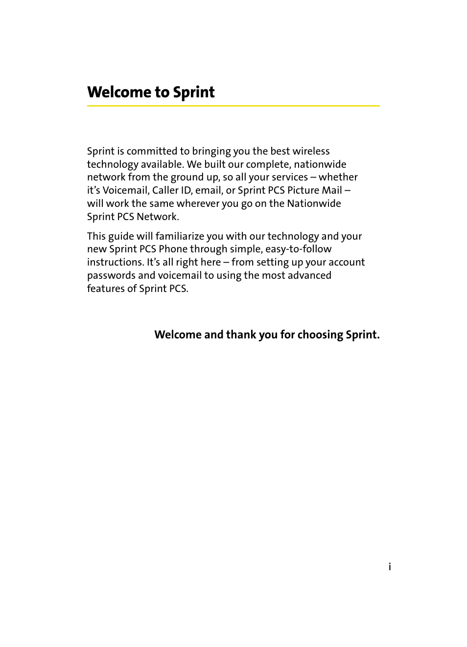 Welcome to sprint | Samsung A560 User Manual | Page 7 / 179