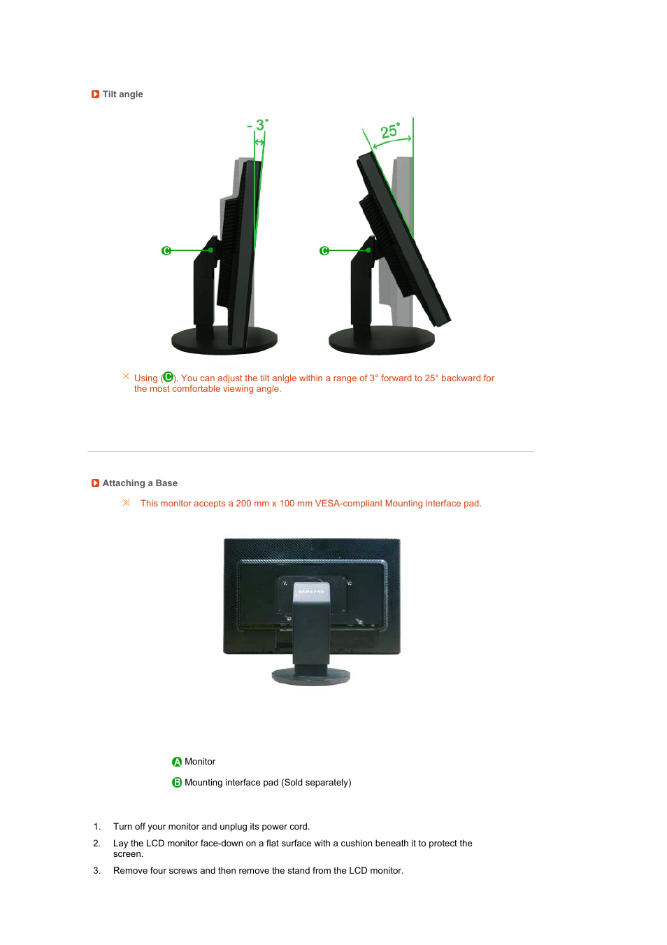 Samsung 245BPLUS User Manual | Page 10 / 16