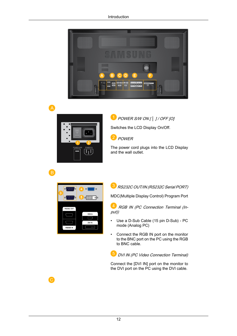 Samsung 650FP User Manual | Page 6 / 25