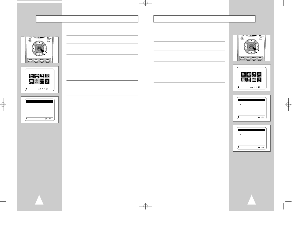 Tuner band setting, Manual clock set | Samsung DVD-V8500 User Manual | Page 10 / 29