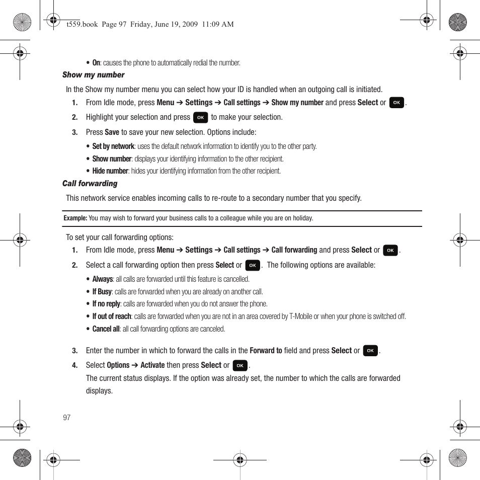 Samsung Comeback GH68-22878A User Manual | Page 100 / 158